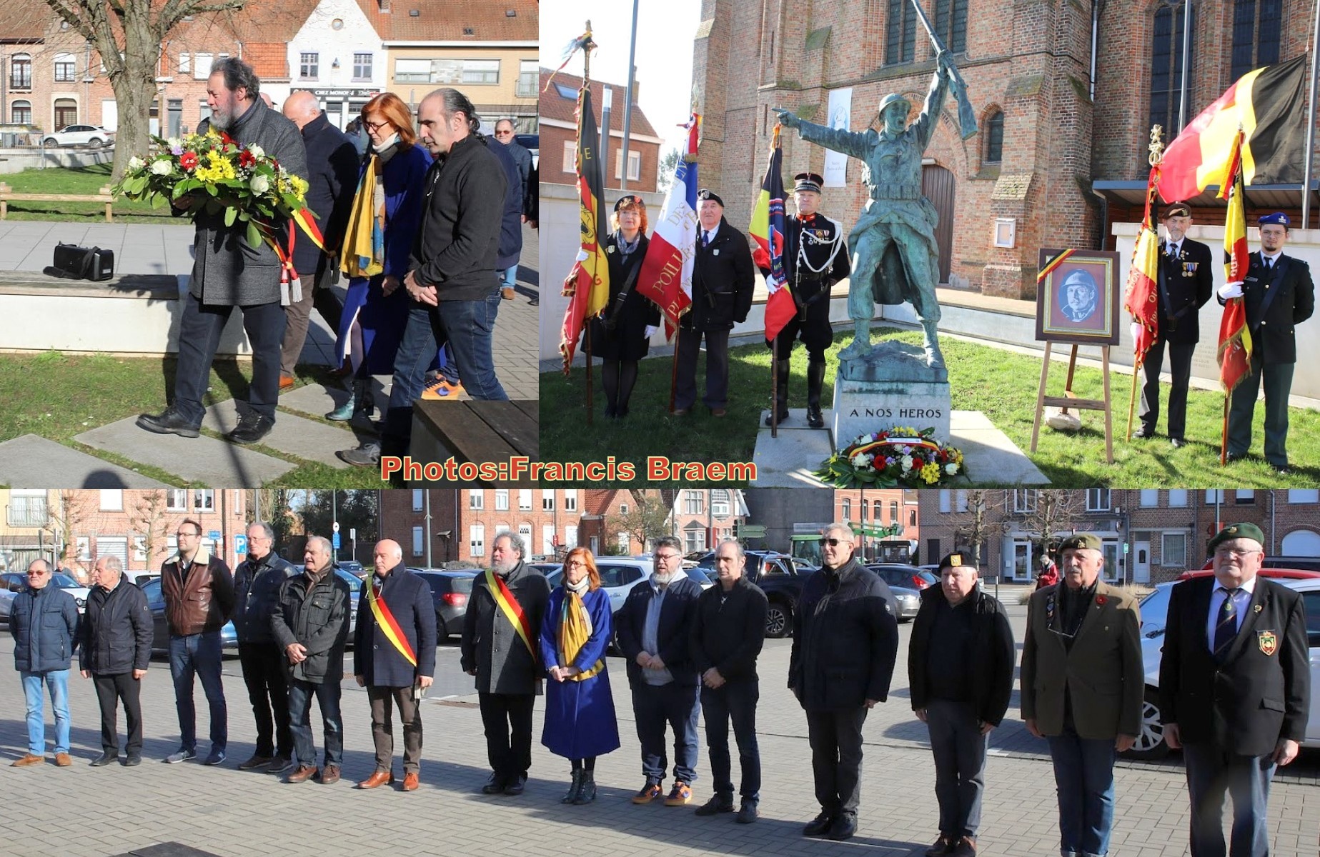 De Comines à Ploegsteert Hommage à Albert 1er le roi chevalier à l