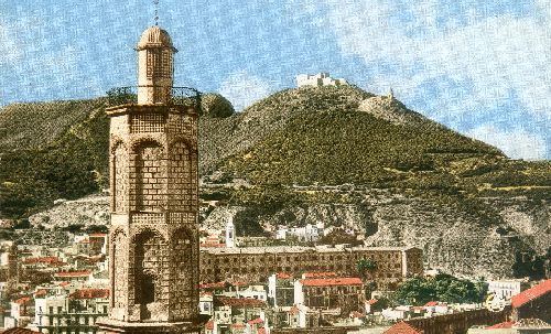 Le minaret et le vieil Oran