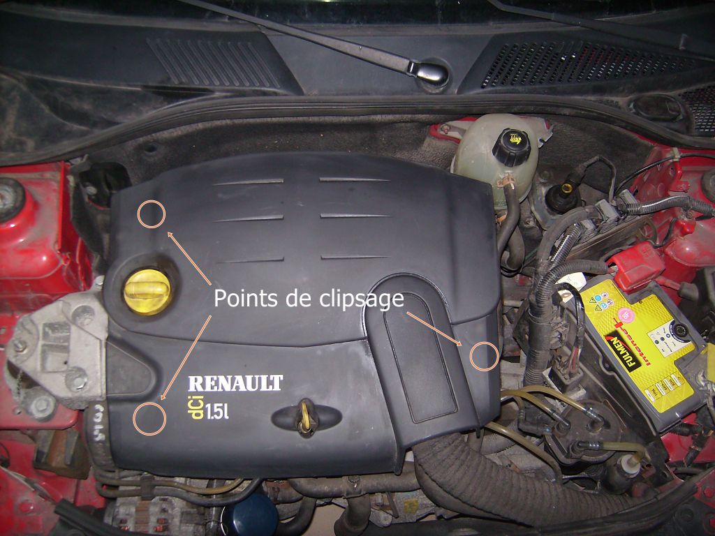 Comment changer les bougies de préchauffage sur Clio II 1,5 dci 