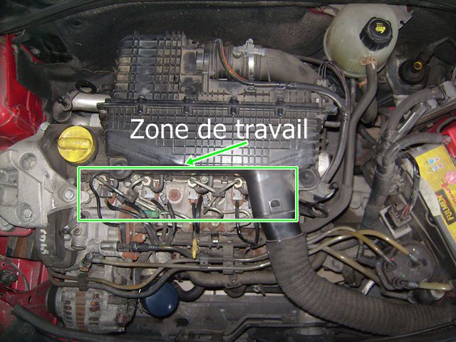 Problème Bougie préchauffage cassée moteur 2 litres HDI 90