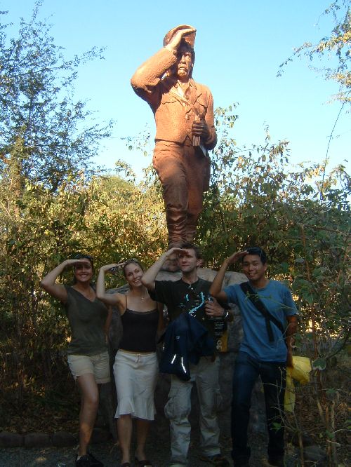 prêts à partir sur les pas de David Livingstone