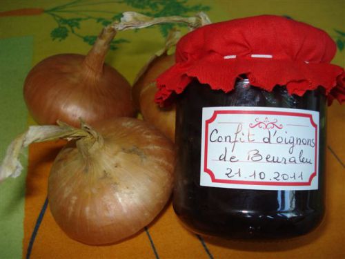 Le bon confit d'oignons maison de Maminou