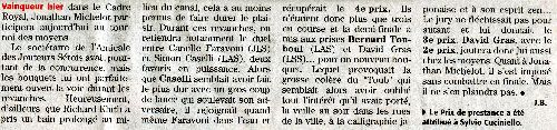L\'article du Midi Libre...