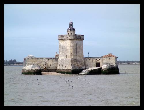 Fort Louvois à marée haute
