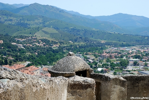 Vue des remparts (Citadelle de Corte)