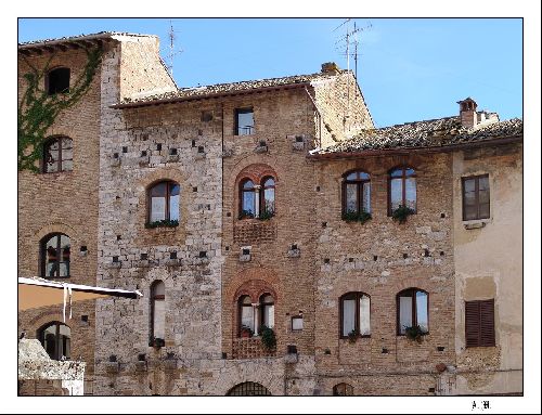 Façades de San Gimignano