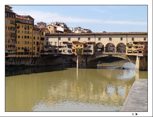 Le Ponte vecchio de Florence