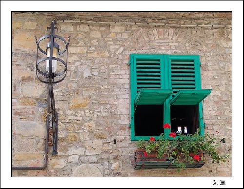 Fenêtre Italienne (En Toscane)
