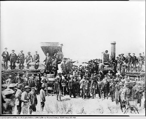 Jonction transcontinentale Golden Spike 1869