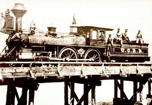 Locomotive des temps héroïques