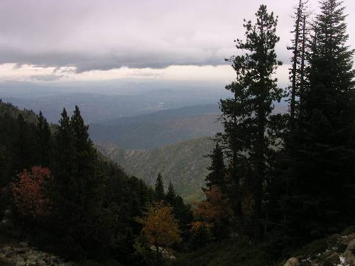 en descendant du Canigou