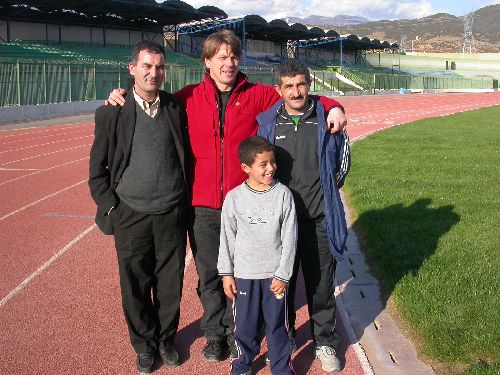 Un expert sportif Suedois à El-Khemis.
