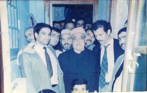 Cheikh El-Ghazali en visite à El-Khemis dans les années 70.