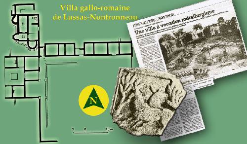 La villa gallo-romaine de Lussas-Nontronneau