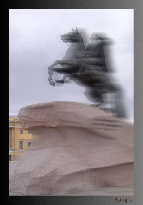 Statue en mouvement - Socha v pohybu