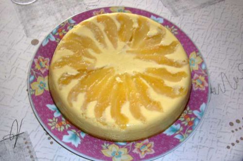 Flan pom. poire. orange