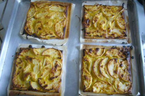 Tarte pommes banane