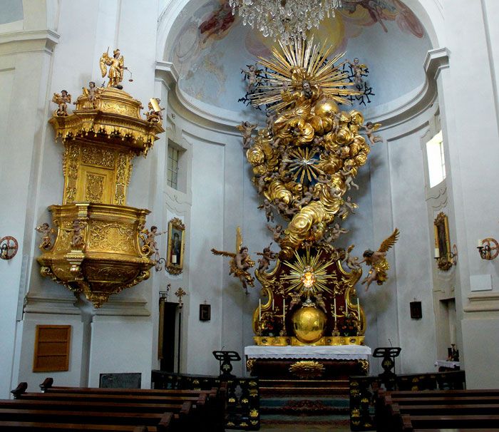 L'autel baroque rococo