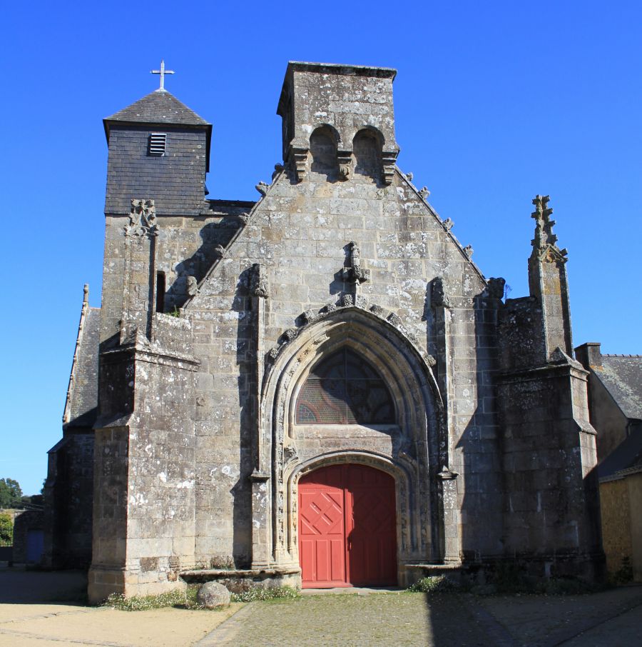 La pierre de l'Eglise de Landaul St- Télau