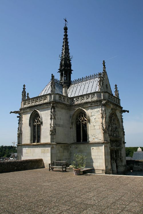 La chapelle qui renferme la dépouille de Léonard De Vinci