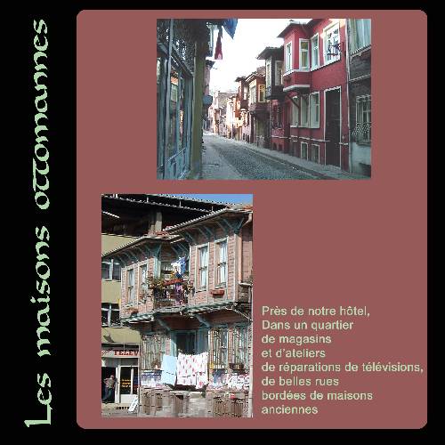 Les maisons et les rues