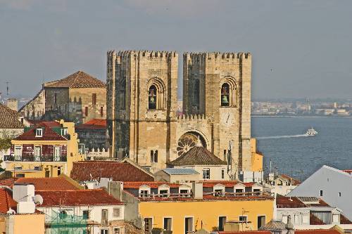 La cathédrale de Lisbonne