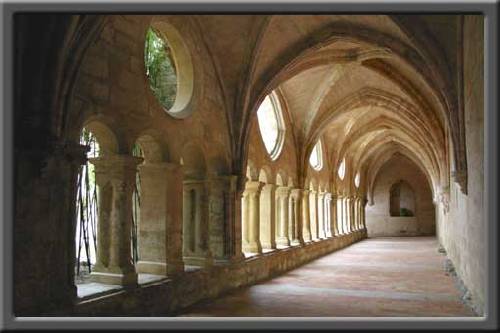 Cloître du XIII de l'abbaye