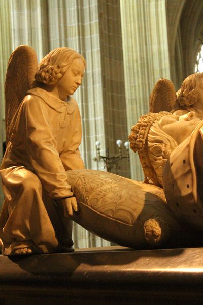 Le tombeau de François II - détail