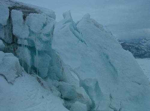 un apercu du glacier