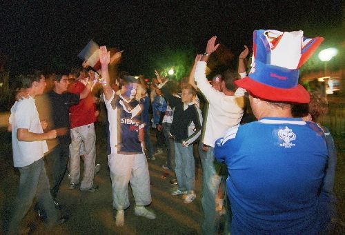 Coupe du monde 2006 - Laval en bleu