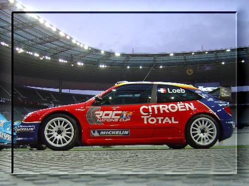 La Citroën Xsara (The Race of Champions / Stade de France 2005)