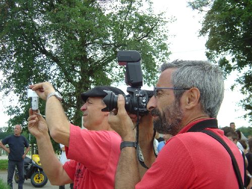Michel Clavel & André Prat lors du Trophée Murois 2007