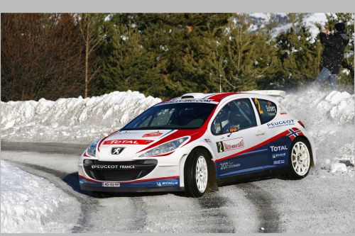 Peter Solberg sur peugot 207