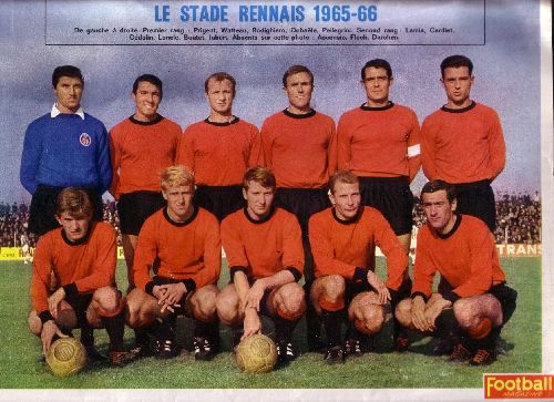 Stade Rennais 65/66 issue de football Magazine