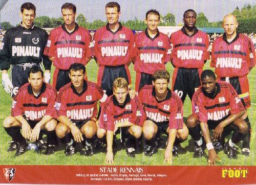 L'équipe de Rennes 99 photo planète foot.