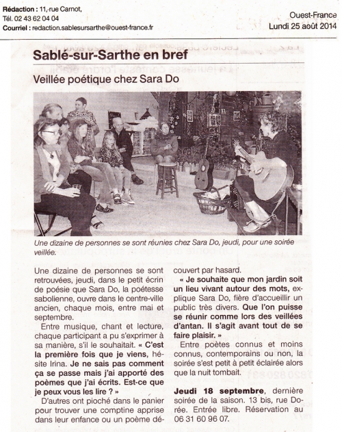 Article Ouest France Jardin péotique sara Do.jpg
