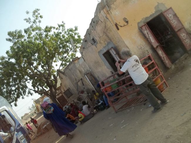 AFRICA RUN effectue des déposes à Rosso en Mauritanie