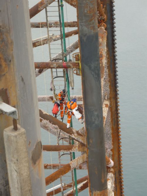 JETTING LINES INSTALLATION - JACK UP PRIDE CABINDA - CAMEROON - 2011