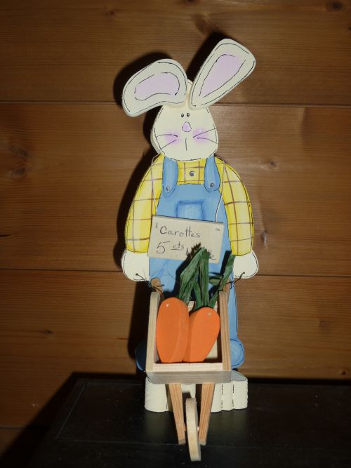 lapin de décoration pour Pâques