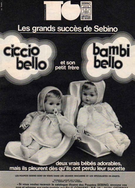 Ciccio bello et Bambi belle par Sebino 1974 