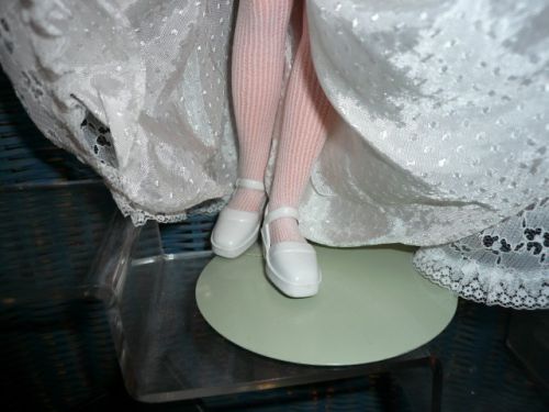 Chaussures Corinne et ses bas (tenue mariée)