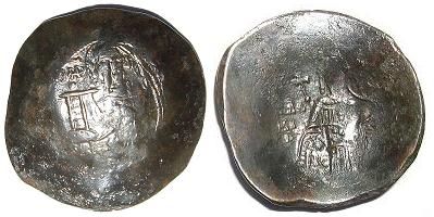 Monnaie  byzantine XII-XIII