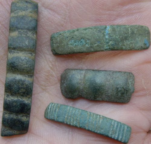  Fragments de bracelets du 1er âge du fer (Hallstatt 850-450 av. J.-C) 