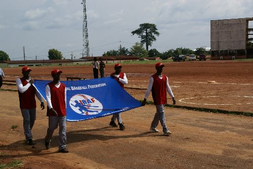 Finale de la Coupe du Cameroun de Baseball 2007 - drapeau de l'IBAF