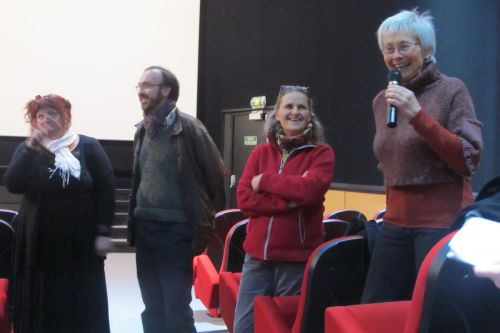 Soirée  Taol kurun Chlorofilm :  Fanny et Soazig, présentent Bastian Guillou réalisateur  du Court métrage sur Brigitte  Kloareg