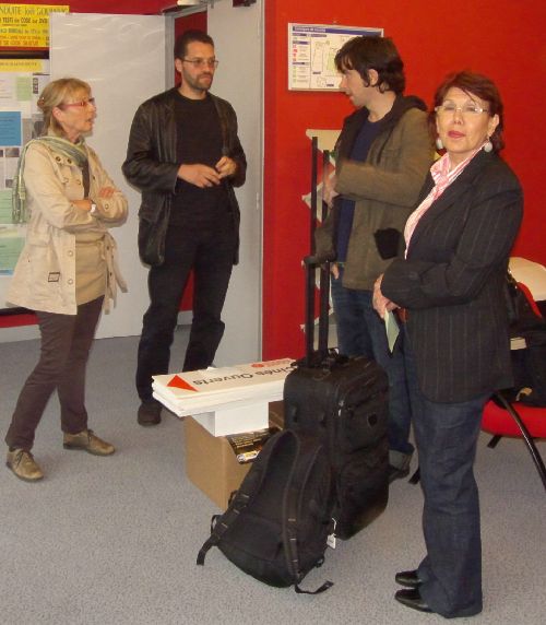 Jacqueline, Olivier, Eduardo et Anna Maria