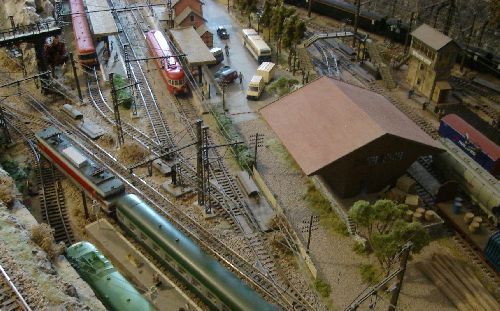 La Gare et le Triage - The Station and the marshalling Yard