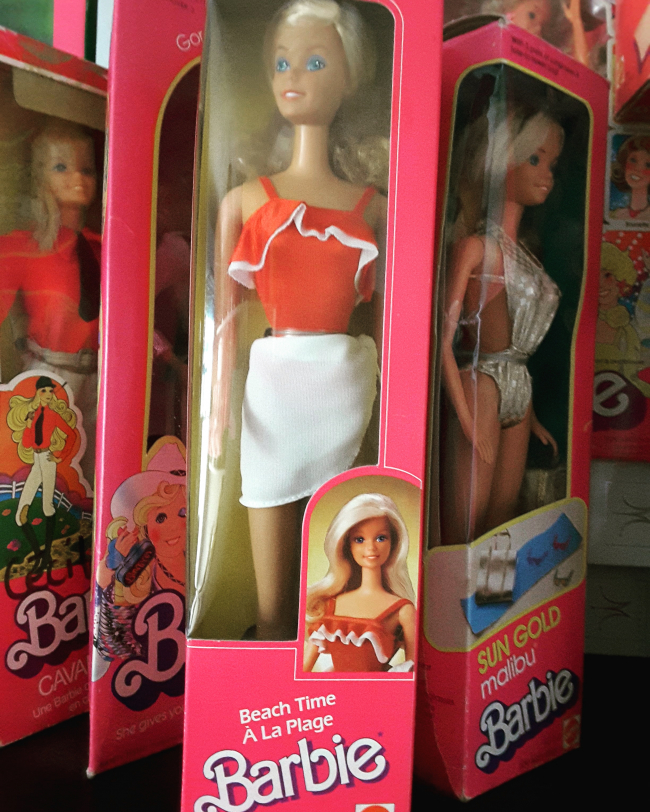 Barbie a la plage 1985