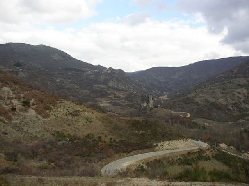 la descente de Barret de Lioure