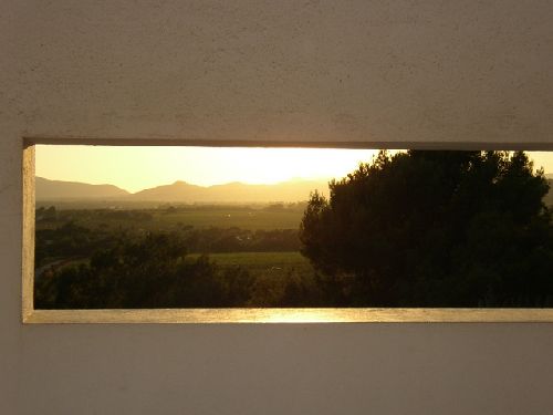Coucher de soleil sur le Mont Faron (Toulon)